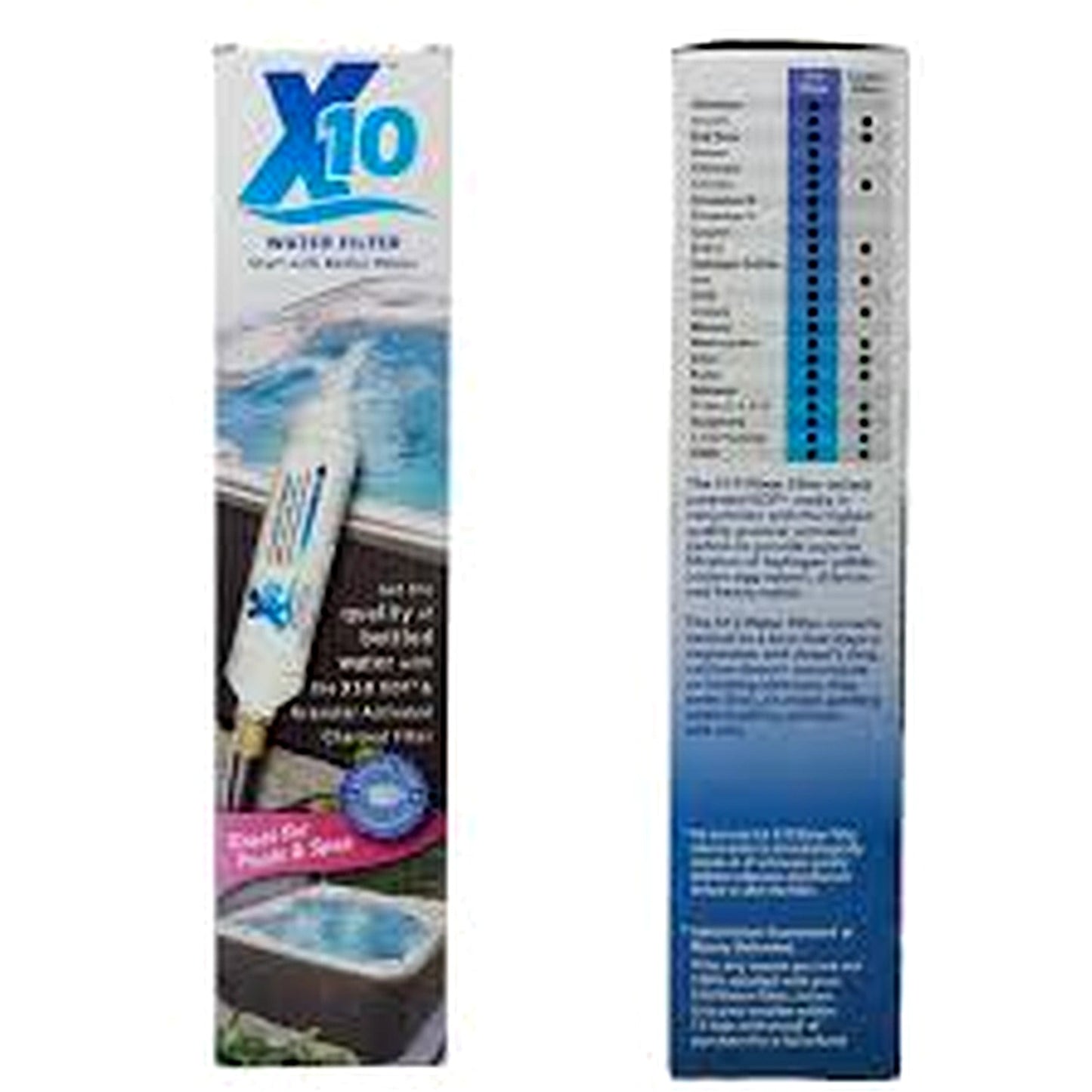 X-10 Activated Charcoal Water Filter